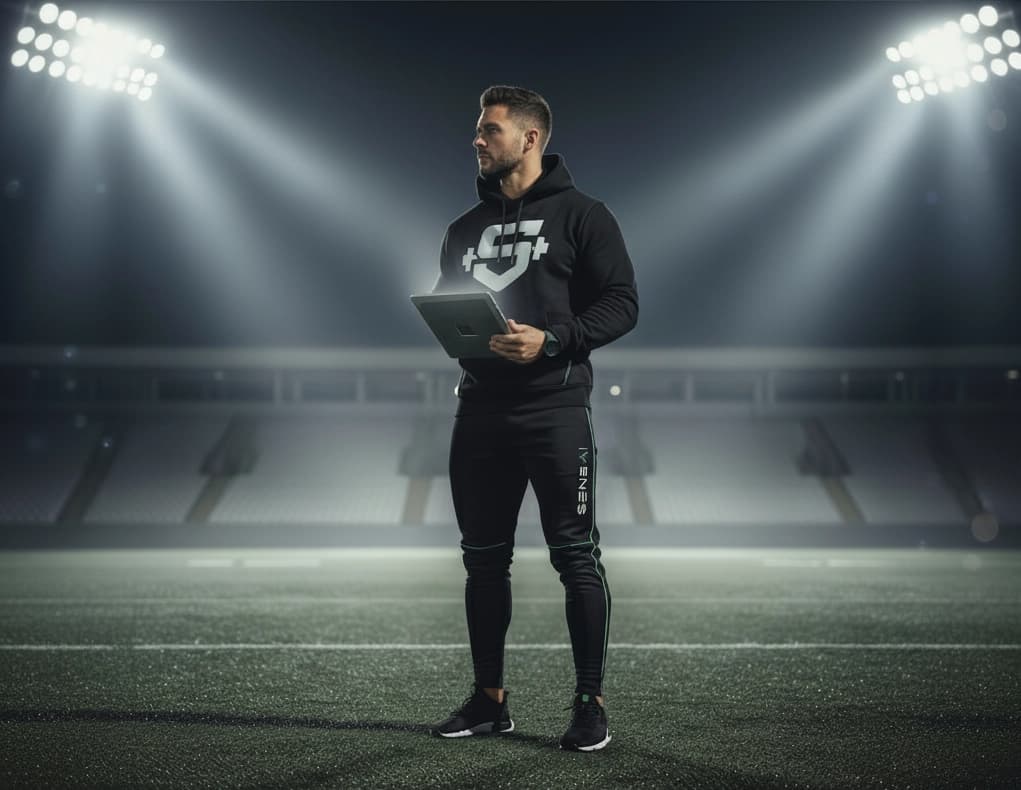 GymSENSAI coach with tablet